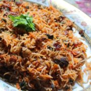 Mushroom Dum Biryani-image